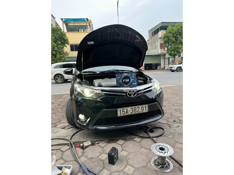 Độ đèn nâng cấp ánh sáng  cho xe TOYOTA VISON 					